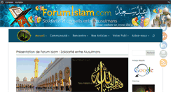 Desktop Screenshot of forumislam.com